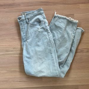 Madewell Perfect Vintage Wideleg Crop - Size 25 - Ward Wash